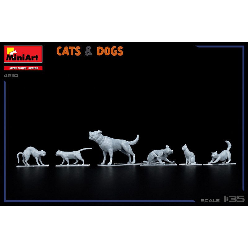 Miniart Cats and Dogs 1/35 38110 additional image 3