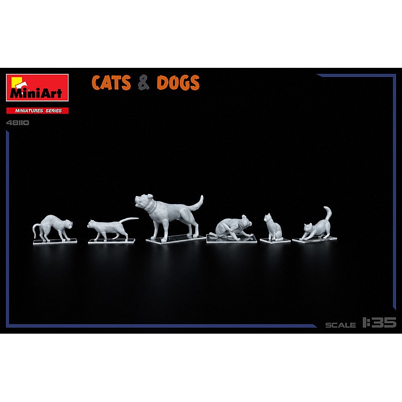 Miniart Cats and Dogs 1/35 38110 additional image 5