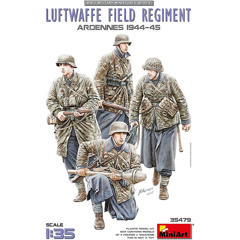 Miniart Luftwaffe Field Regiment, Ardennes 1944-45 35479