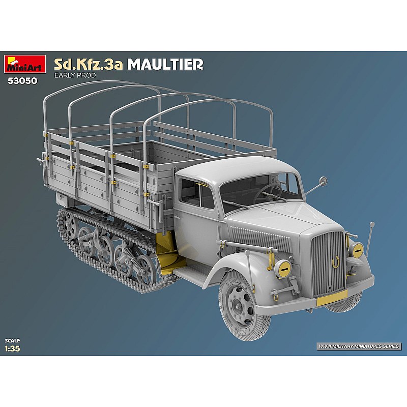 Miniart Sd.Kfz.3a Maultier. Early Prod 1/35 53050 additional image 7
