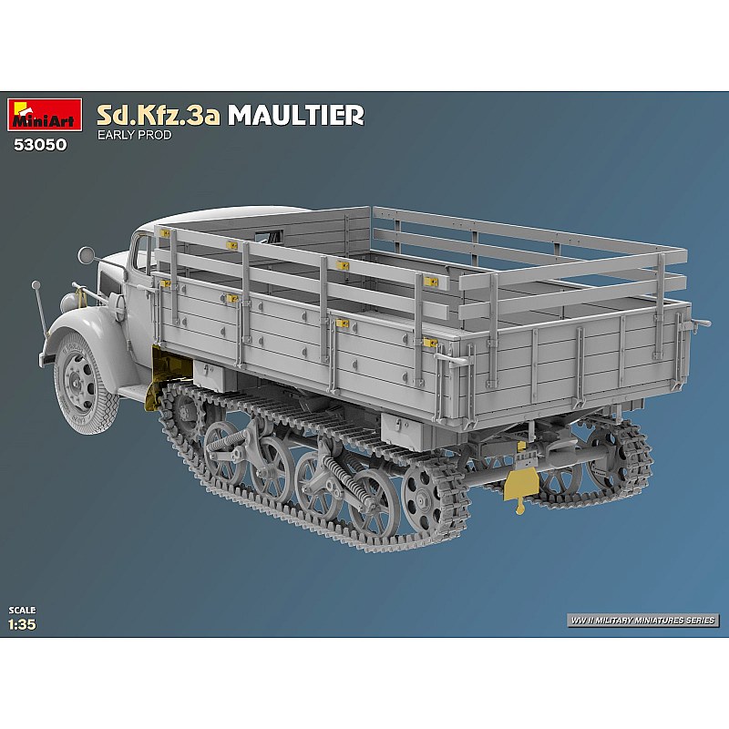 Miniart Sd.Kfz.3a Maultier. Early Prod 1/35 53050 additional image 8