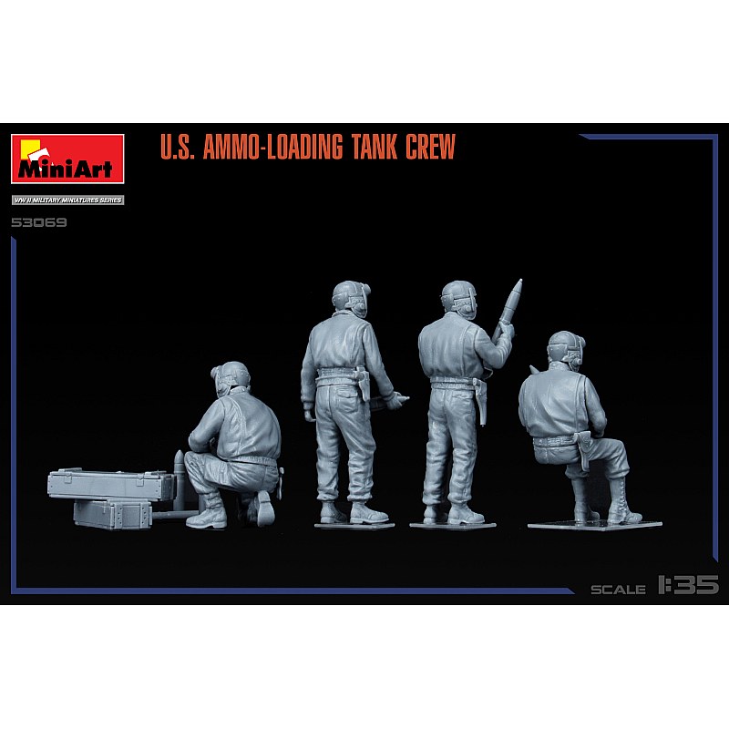Miniart U.S. AMMO-LOADING TANK CREW. 2ND EDITION 1/35 53069 additional image 6