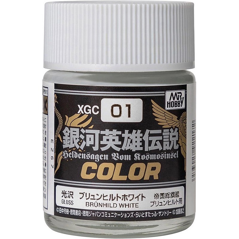 Mr Hobby XGC-01 Legend of the Galatic Heroes (18ml) Brunhild White XGC-01