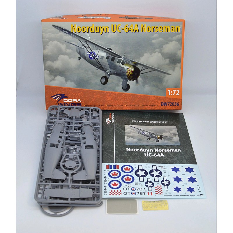 Noorduyn UC-64A Norseman 1/72 DW72036 additional image 2