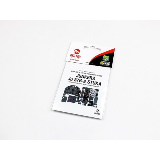 Red Fox Studio Junkers Ju 87B-2 Stuka (1/24) RFSQS-24008 Red Fox Studio Junkers Ju 87B-2 Stuka (1/24) RFSQS-24008