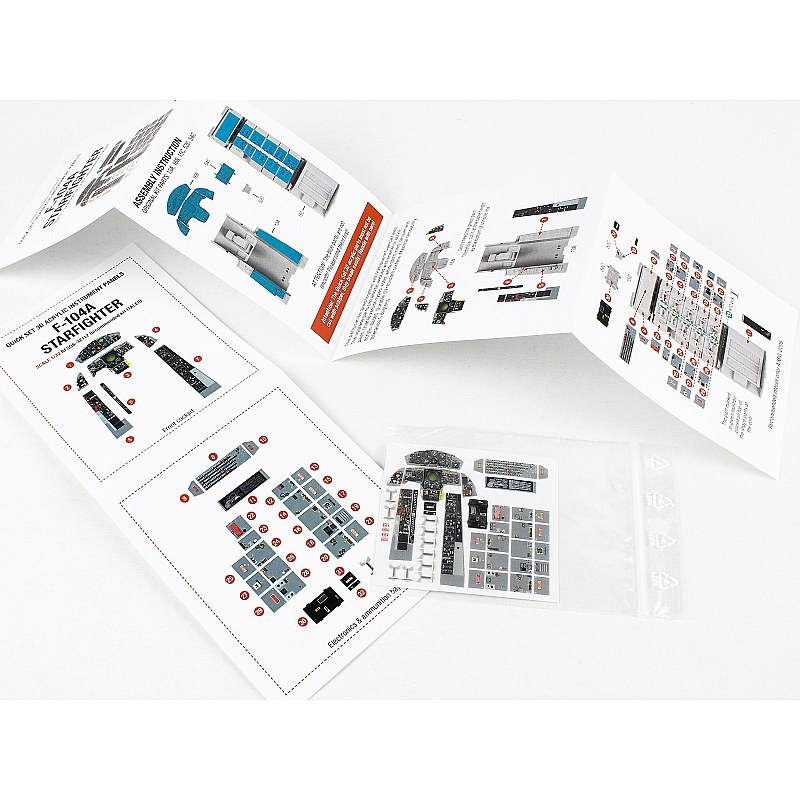 Red Fox Studio 1/32 F-104A Starfighter (for Italeri kit) SQS-32117 Red Fox Studio 1/32 RFSQS-32117 additional image 3