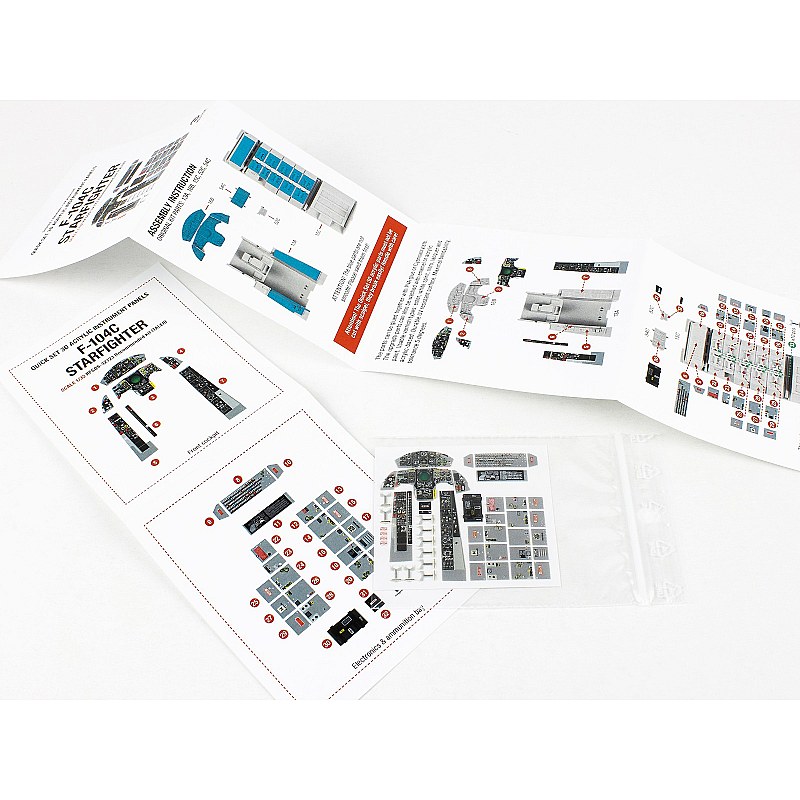 Red Fox Studio 1/32 F-104C Starfighter (for Italeri kit) SQS-32123 Red Fox Studio 1/32 RFSQS-32123 additional image 3