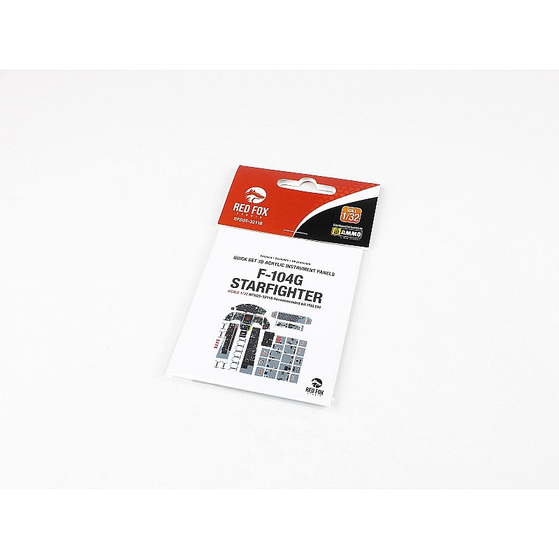 Red Fox Studio F-104G Starfighter (1/32) RFSQS-32118 Red Fox Studio F-104G Starfighter (1/32) RFSQS-32118