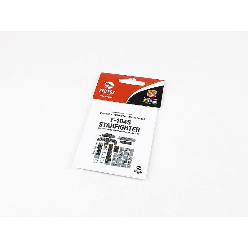Red Fox Studio F-104S Starfighter (1/32) RFSQS-32124 Red Fox Studio F-104S Starfighter (1/32) RFSQS-32124