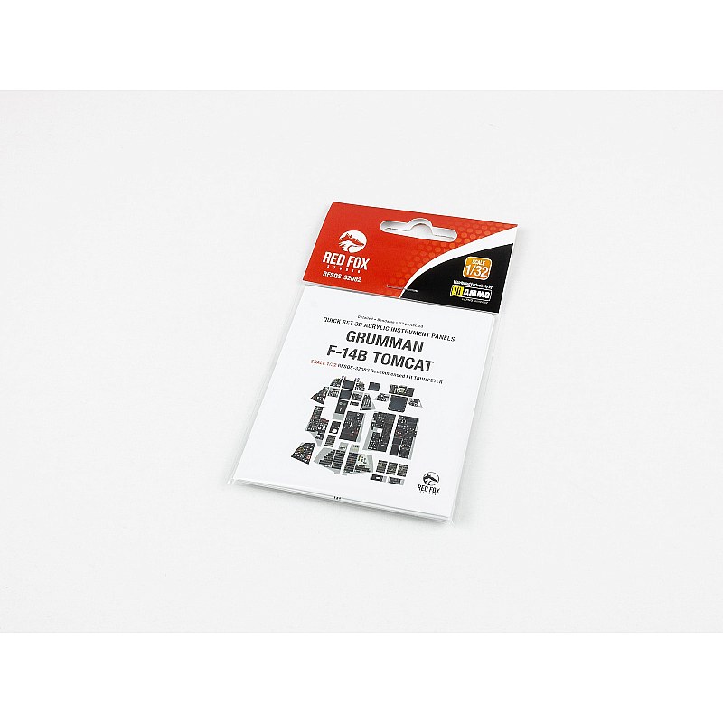 Red Fox Studio F-14B Tomcat Instrument Panel (1/32) RFSQS-32082