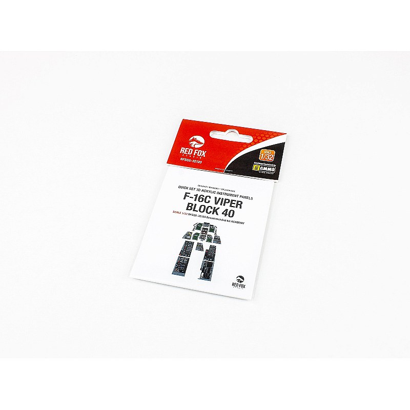 Red Fox Studio F-16C Block 40 Viper (1/32) RFSQS-32120 Red Fox Studio F-16C Block 40 Viper (1/32) RFSQS-32120