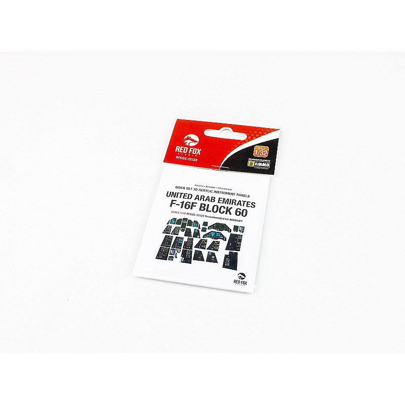 Red Fox Studio UAE F-16F Block 60 Fighting Falcon (1/32) RFSQS-32122 Red Fox Studio UAE F-16F Block 60 Fighting Falcon (1/32) RFSQS-32122