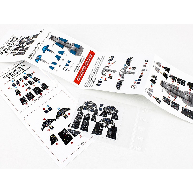 Red Fox Studio 1/32 F-16I Sufa (for Academy kit) SQS-32112 Red Fox Studio 1/32 RFSQS-32112 additional image 3