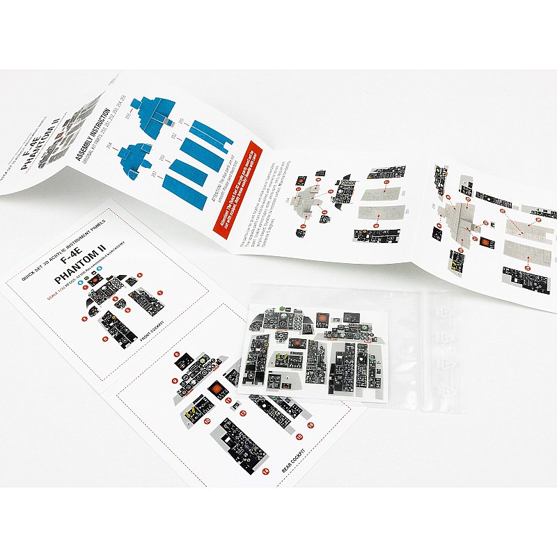 Red Fox Studio 1/32 F-4E Phantom II (for Academy kit) SQS-32106 Red Fox Studio 1/32 RFSQS-32106 additional image 3