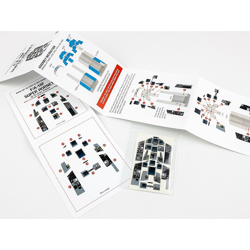 Red Fox Studio 1/32 F/A-18F Super Hornet (up to LOT26) (for Revell kit) Red Fox Studio SQS-32041 1/32 RFSQS-32041 additional image 3