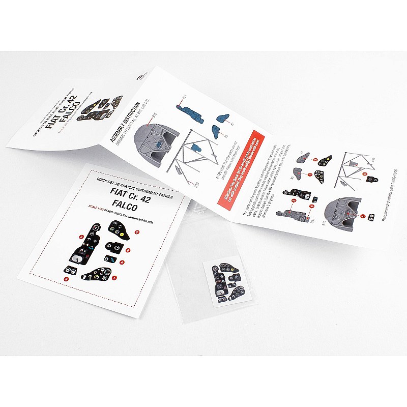 Red Fox Studio 1/32 Fiat CR.42 Falco (for ICM kit) Red Fox Studio SQS-32073 1/32 RFSQS-32073 additional image 3
