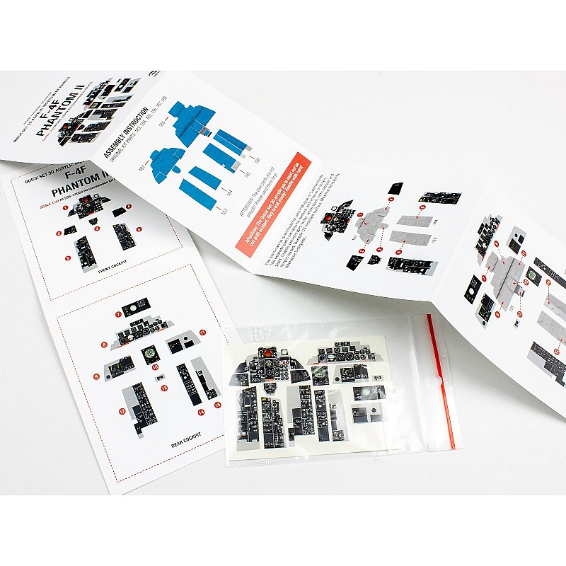 Red Fox Studio 1/32 McDonell DOUGLAS F-4F Phantom II Red Fox Studio SQS-32059 1/32 RFSQS-32059 additional image 3