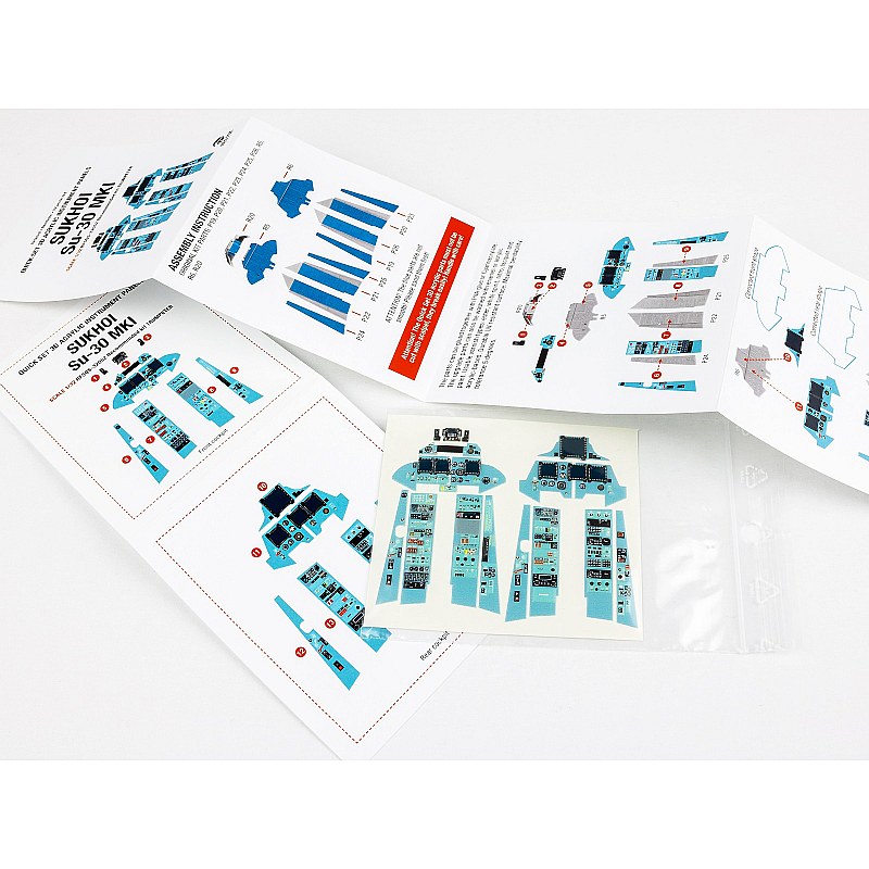Red Fox Studio 1/32 Su-30 MKI Flanker G (for Trumpeter kit) Red Fox Studio SQS-32052 1/32 RFSQS-32052 additional image 3