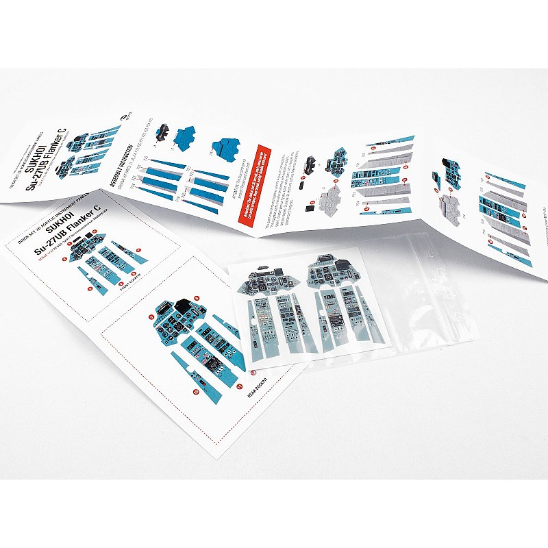 Red Fox Studio 1/32 Sukhoi Su-27 Flanker C (UB) (for Trumpeter kit) Red Fox Studio SQS-32057 1/32 RFSQS-32057 additional image 3