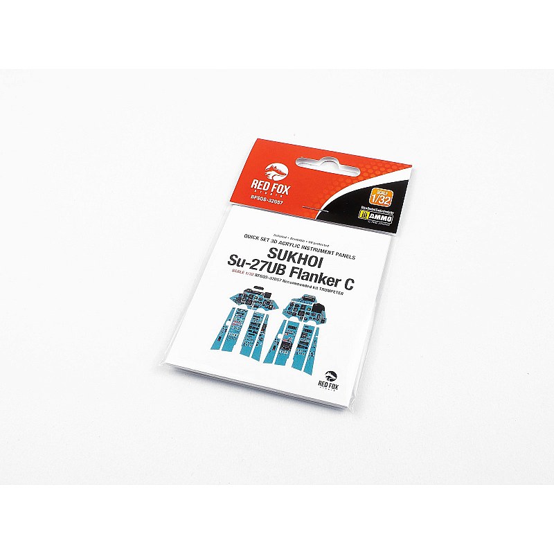 Red Fox Studio Sukhoi Su-27 Flanker C (UB) (1/32) RFSQS-32057