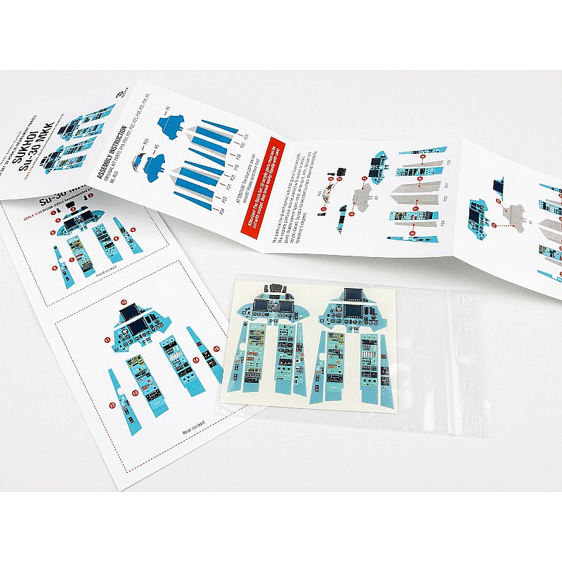 Red Fox Studio 1/32 Sukhoi Su-30 MKK Flanker G (for Trumpeter kit) Red Fox Studio SQS-32043 1/32 RFSQS-32043 additional image 3