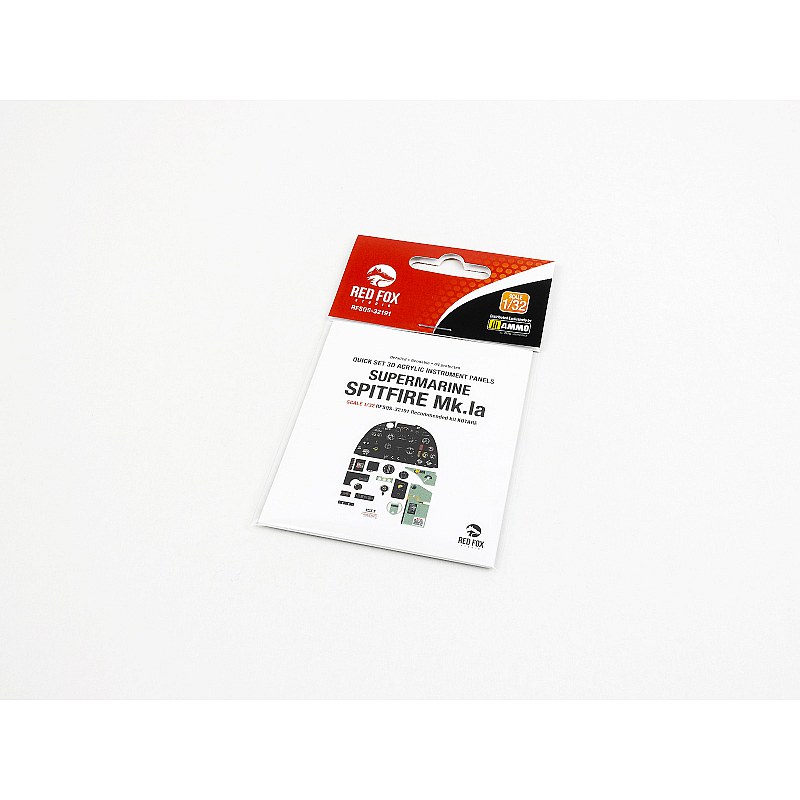 Red Fox Studio Supermarine Spitfire Mk.Ia (1/32) RFSQS-32191 Red Fox Studio Supermarine Spitfire Mk.Ia (1/32) RFSQS-32191