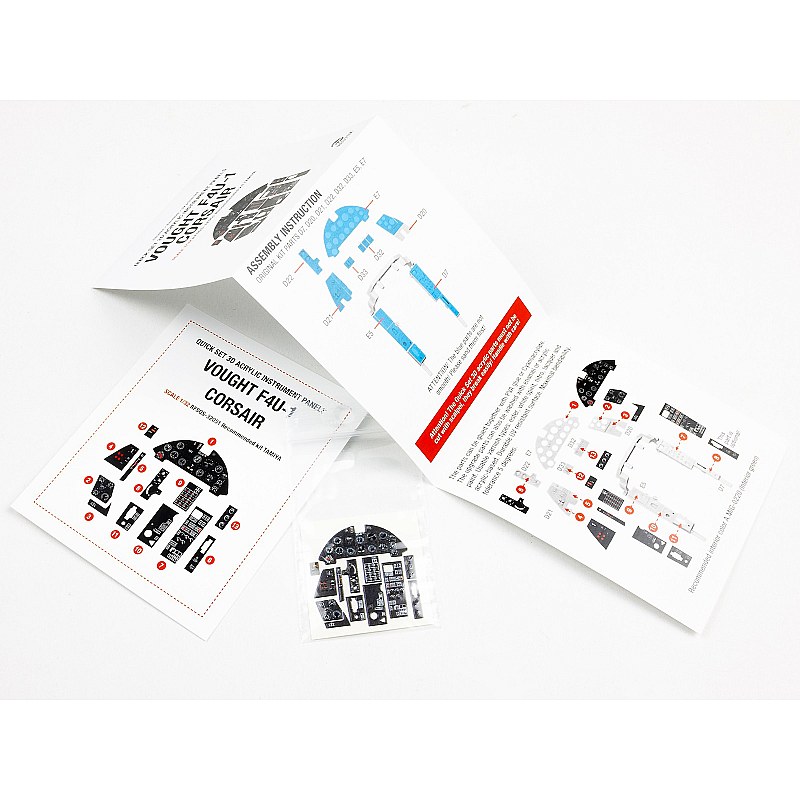 Red Fox Studio 1/32 Vought F4U-1 Corsair (for Tamiya kit) Red Fox Studio SQS-32051 1/32 RFSQS-32051 additional image 3