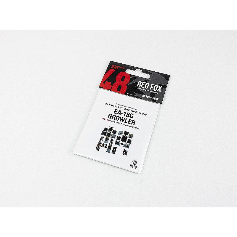 Red Fox Studio EA-18G Growler (1/48) RFSQS-48082 Red Fox Studio EA-18G Growler (1/48) RFSQS-48082