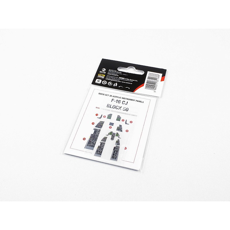 Red Fox Studio 1/48 F-16CJ Block 50 (for Tamiya kit) Red Fox Studio SQS-48019 1/48 RFSQS-48019 additional image 2