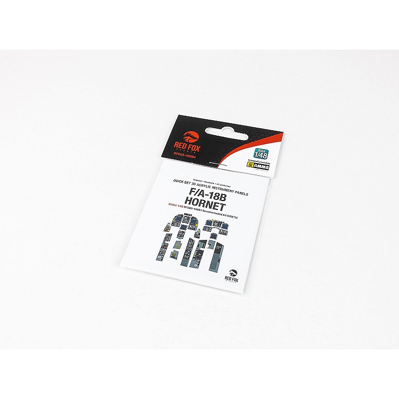 Red Fox Studio Boeing F-18B Hornet (1/48) RFSQS-48084 Red Fox Studio Boeing F-18B Hornet (1/48) RFSQS-48084