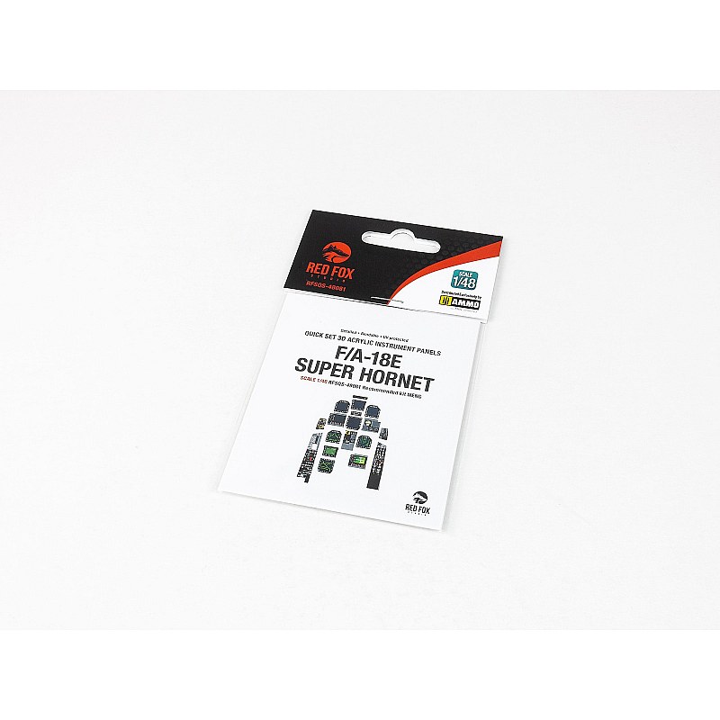 Red Fox Studio Boeing F-18E Super Hornet (1/48) RFSQS-48081 Red Fox Studio Boeing F-18E Super Hornet (1/48) RFSQS-48081