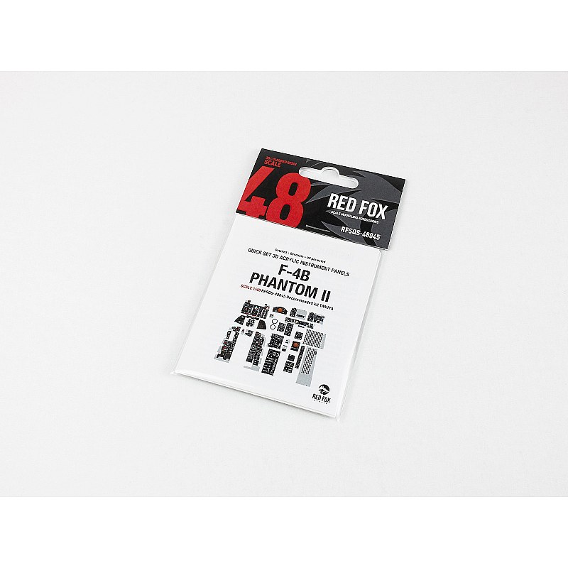 Red Fox Studio F-4B Phantom II (1/48) RFSQS-48045 Red Fox Studio F-4B Phantom II (1/48) RFSQS-48045