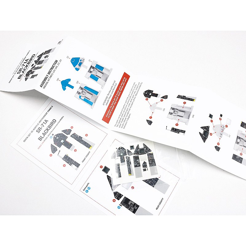 Red Fox Studio 1/48 SR-71A Blackbird (for Revell kit) 1/48 RFSQS-48020 additional image 3