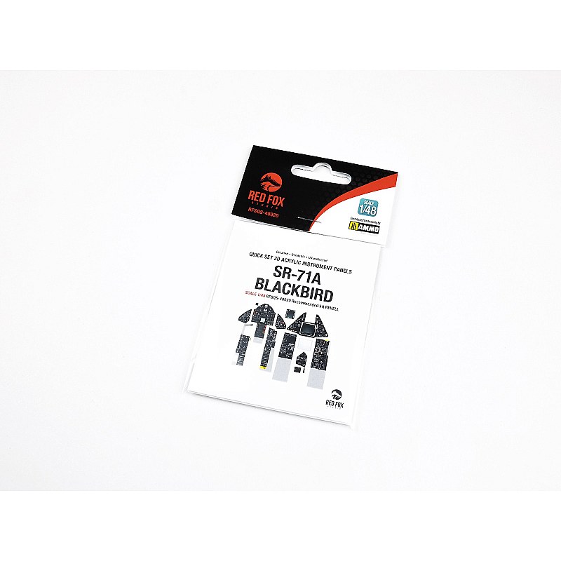 Red Fox Studio SR-71A Blackbird (1/48) RFSQS-48020 Red Fox Studio SR-71A Blackbird (1/48) RFSQS-48020