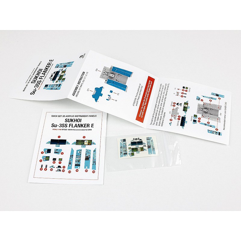 Red Fox Studio 1/48 Szu 35S Flanker E (for GWH kit) Red Fox Studio SQS-48046 1/48 RFSQS-48046 additional image 3