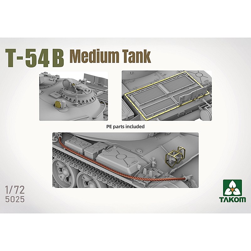 Takom Afghan Army T-54B Medium Tank 1/72 05025 additional image 3