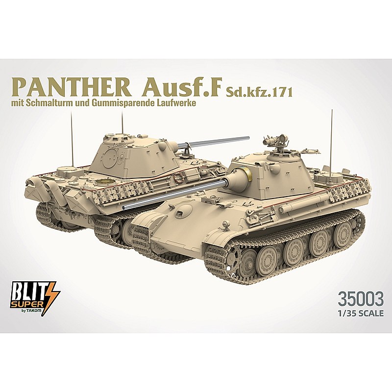 Takom German Army Panther Ausf F Medium Tank SdKfz 171 1/35 35003 additional image 2