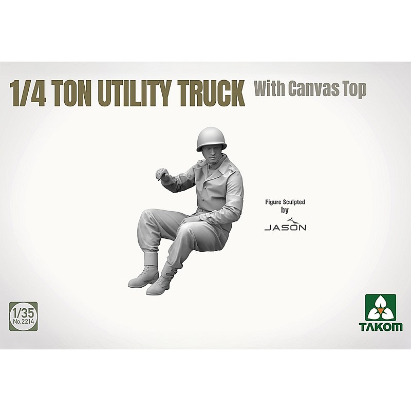 Takom US Army ¼-ton Utility Truck with Canvas Top 1/35 02214 additional image 6