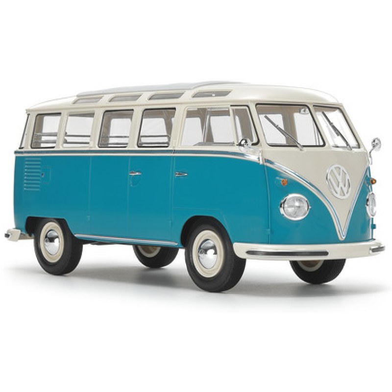 Tamiya Volkswagen Type 2 (T1) Blue & White 1/24 28102