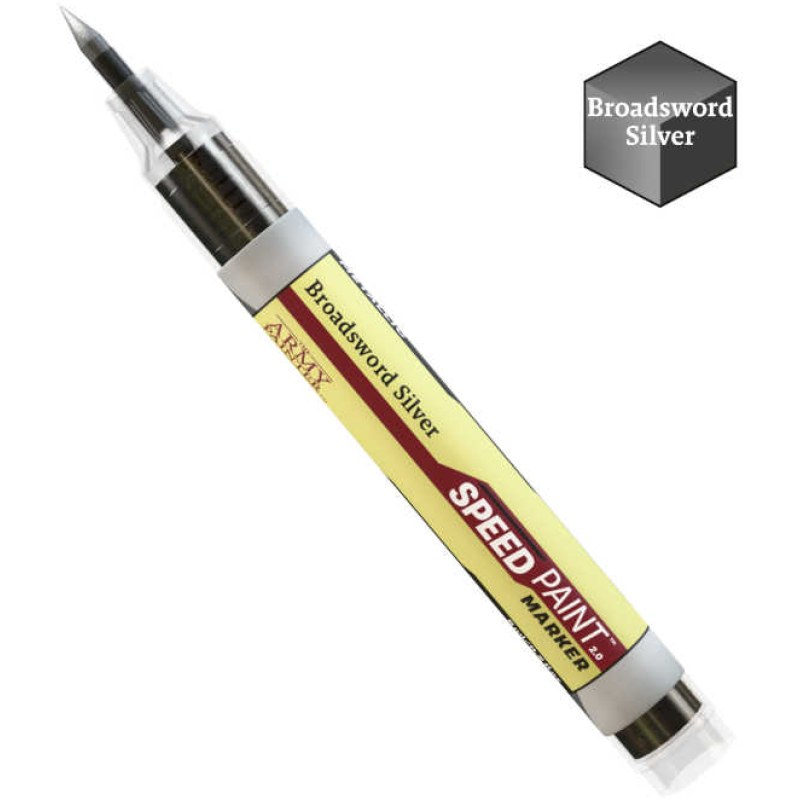 The Army Painter Speedpaint Marker - Broadsword Silver The Army Painter SM1024P