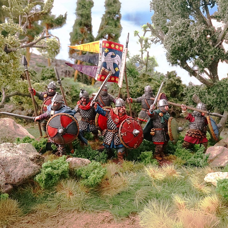 Victrix Carolingian Franks Armoured Infantry 28mm VXDA023 additional image 2