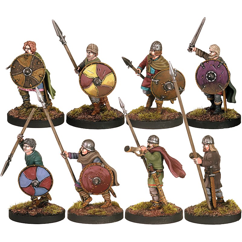 Victrix Carolingian Franks Unarmoured Infantry 28mm VXDA022 additional image 4