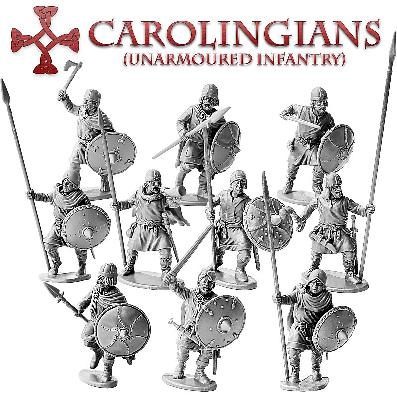 Victrix Carolingian Franks Unarmoured Infantry 28mm VXDA022 additional image 6