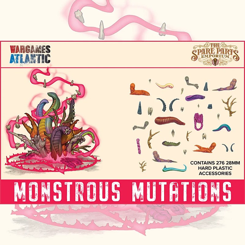 Wargames Atlantic Monstrous Mutations 28mm WAAPW003
