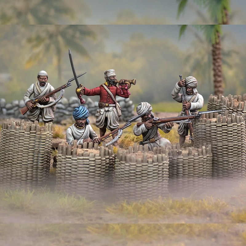 Wargames Atlantic Sepoy Mutineers 28mm WAAIC004 additional image 2