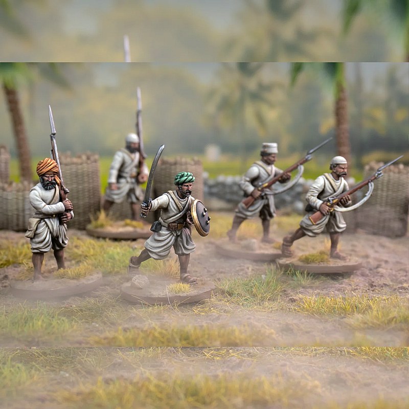 Wargames Atlantic Sepoy Mutineers 28mm WAAIC004 additional image 3