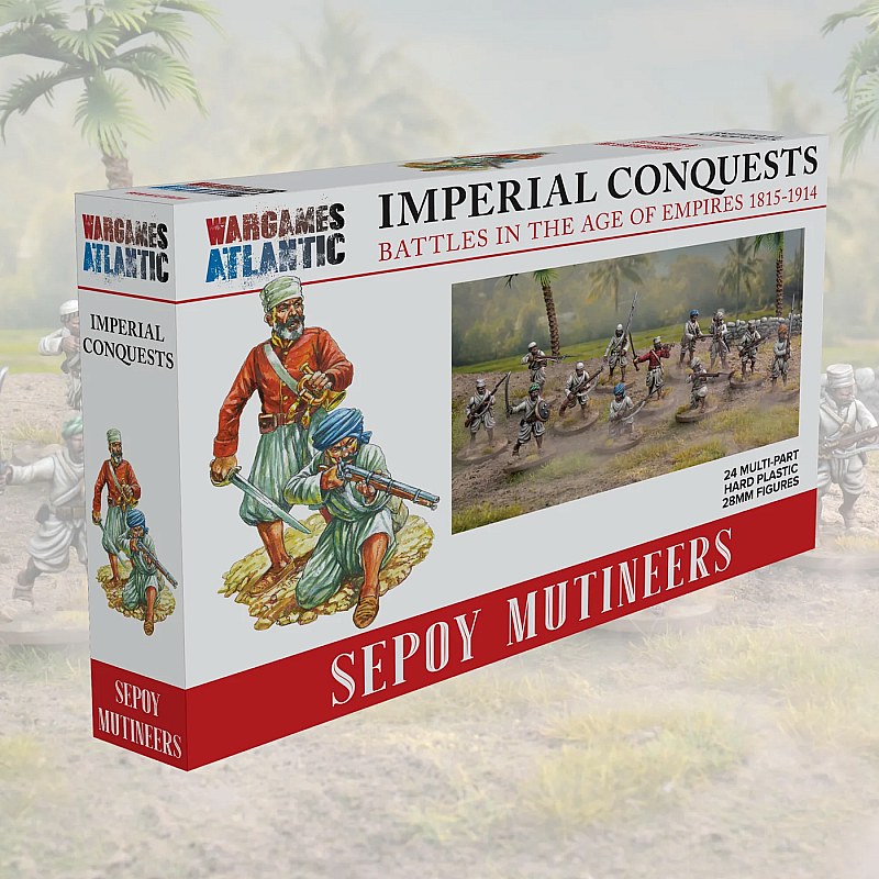 Wargames Atlantic Sepoy Mutineers 28mm WAAIC004 additional image 4
