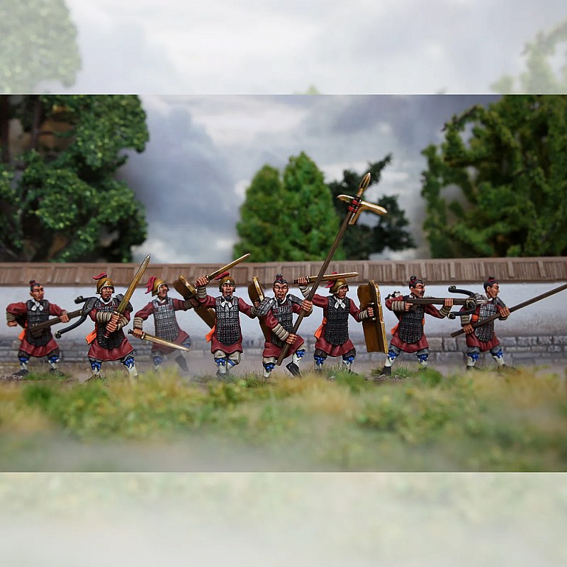 Wargames Atlantic Warring States Armored Infantry 28mm WAAFE003 additional image 2