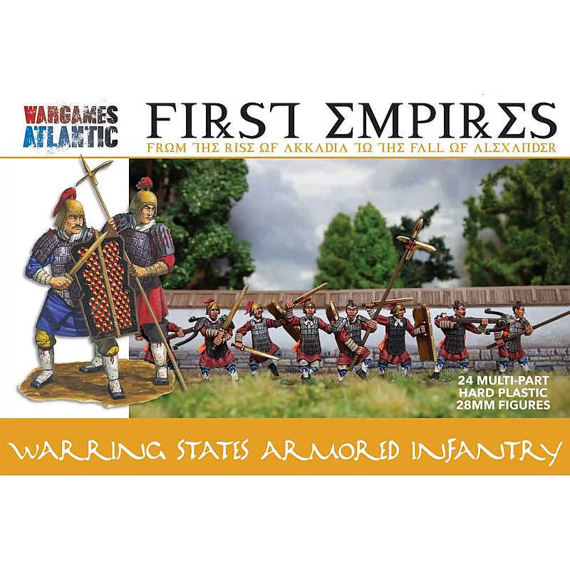 Wargames Atlantic Warring States Armored Infantry 28mm WAAFE003