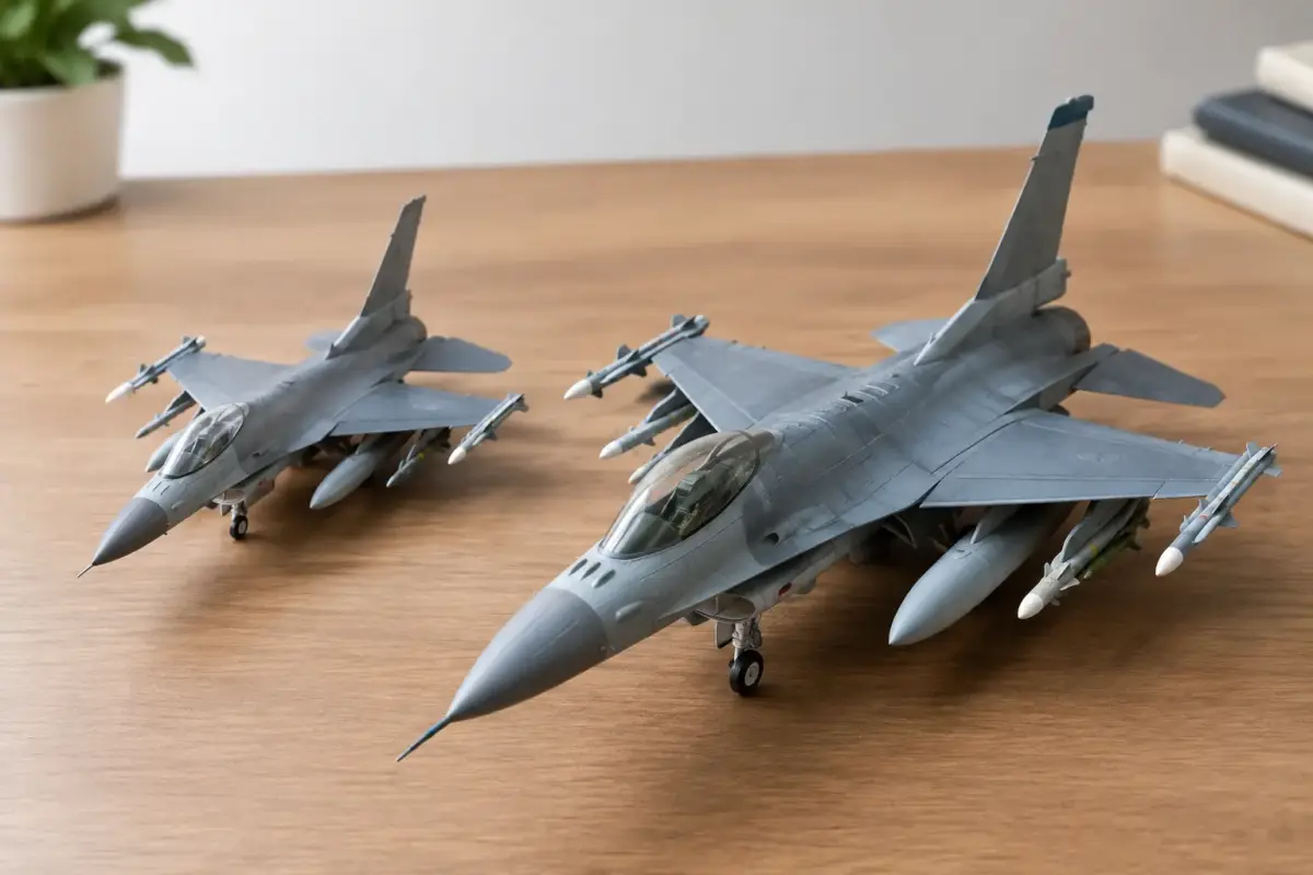 1/72 Versus 1/48 Aircraft: Which Scale?